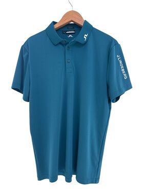 J.Lindeberg Men's Tour Tech Golf Polo